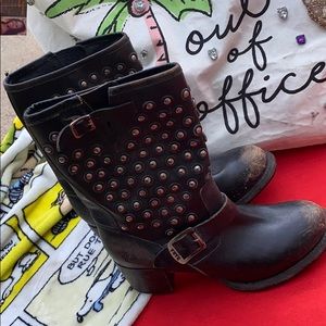 Frye Stud Boots